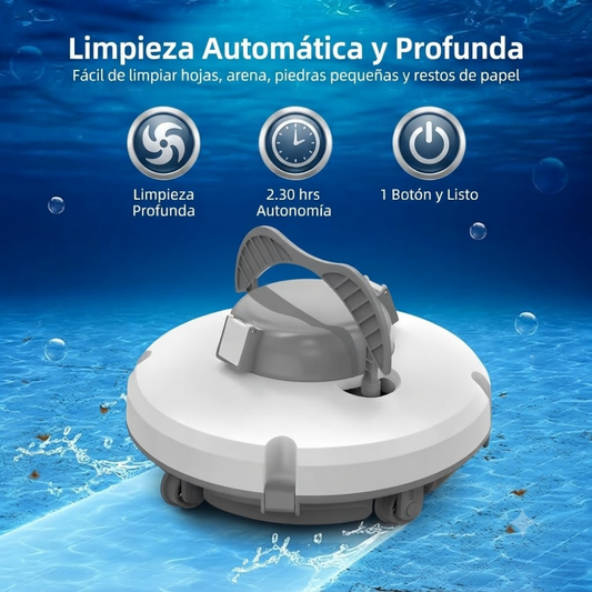 Limpiador de piscina de fácil uso